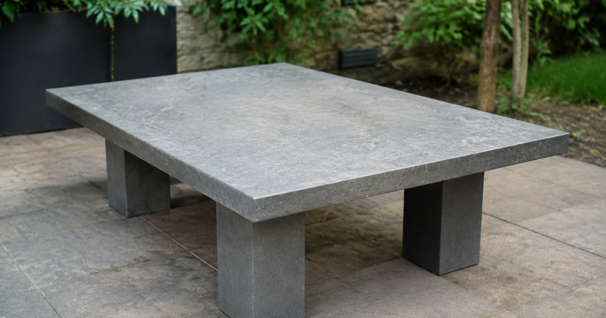 dalle rectangulaire posee sur plots gris